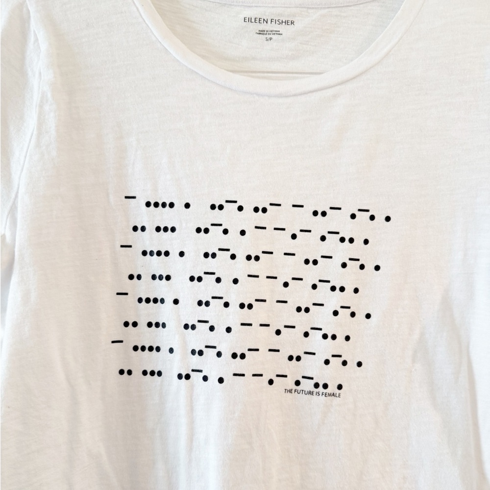 Eileen Fisher Short Sleeve Tee - Picture 2 of 5